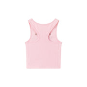 Star Number Slim Sleeveless Top