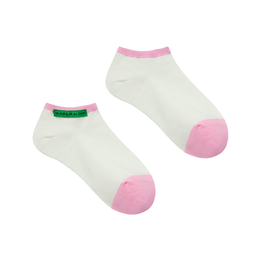 CHUU Color Matching Simple Socks