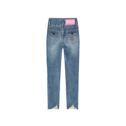 Heart Pocket Skinny Jeans