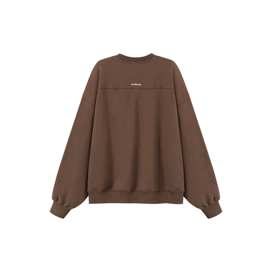 CHUU Pocket Loose Fit Sweatshirt