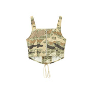 The Camo Corset Top