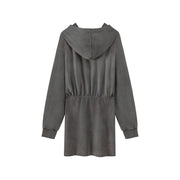 Chuu Heart Casual Hooded Dress