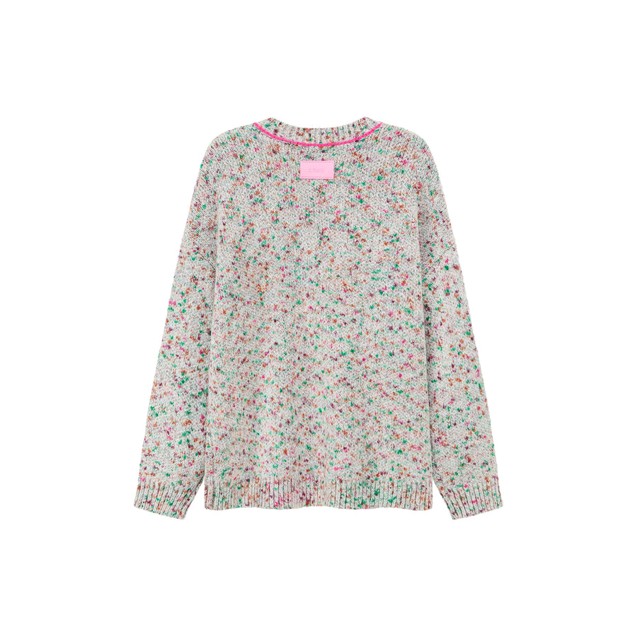 CHUU Sprinkles Everywhere Loose Fit Knit Sweater