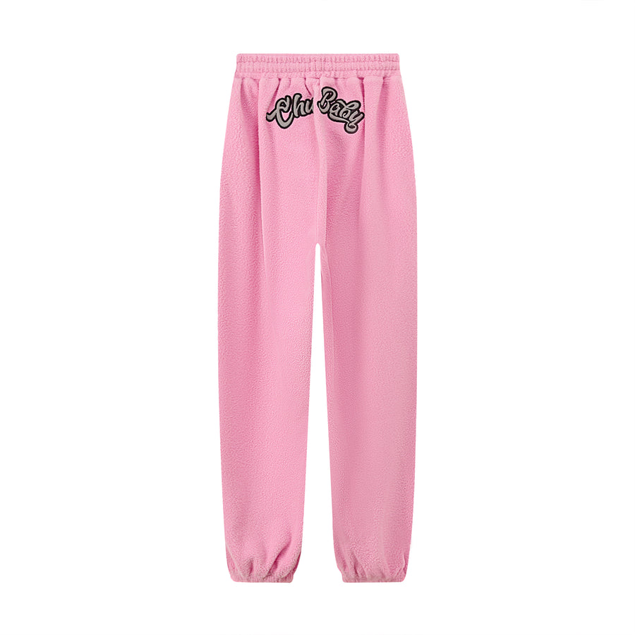 CHUU Your Energy Shifted Fleece Jogger Pants