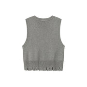 My Heart Is Pounding Knit Vest