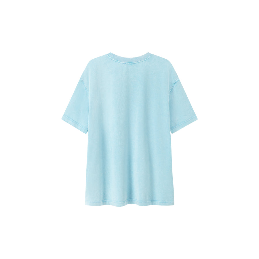 CHUU Chuu Logo Cotton Loose Fit T-Shirt