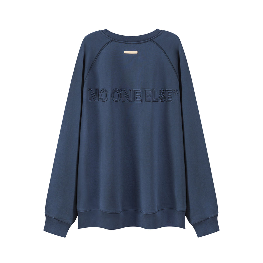 CHUU Solid Simple Casual Sweatshirt