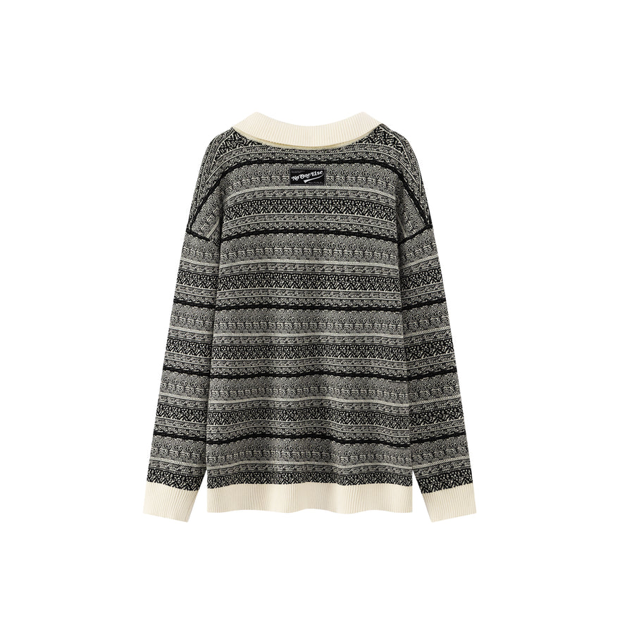 CHUU Vintage Roots Knit Top