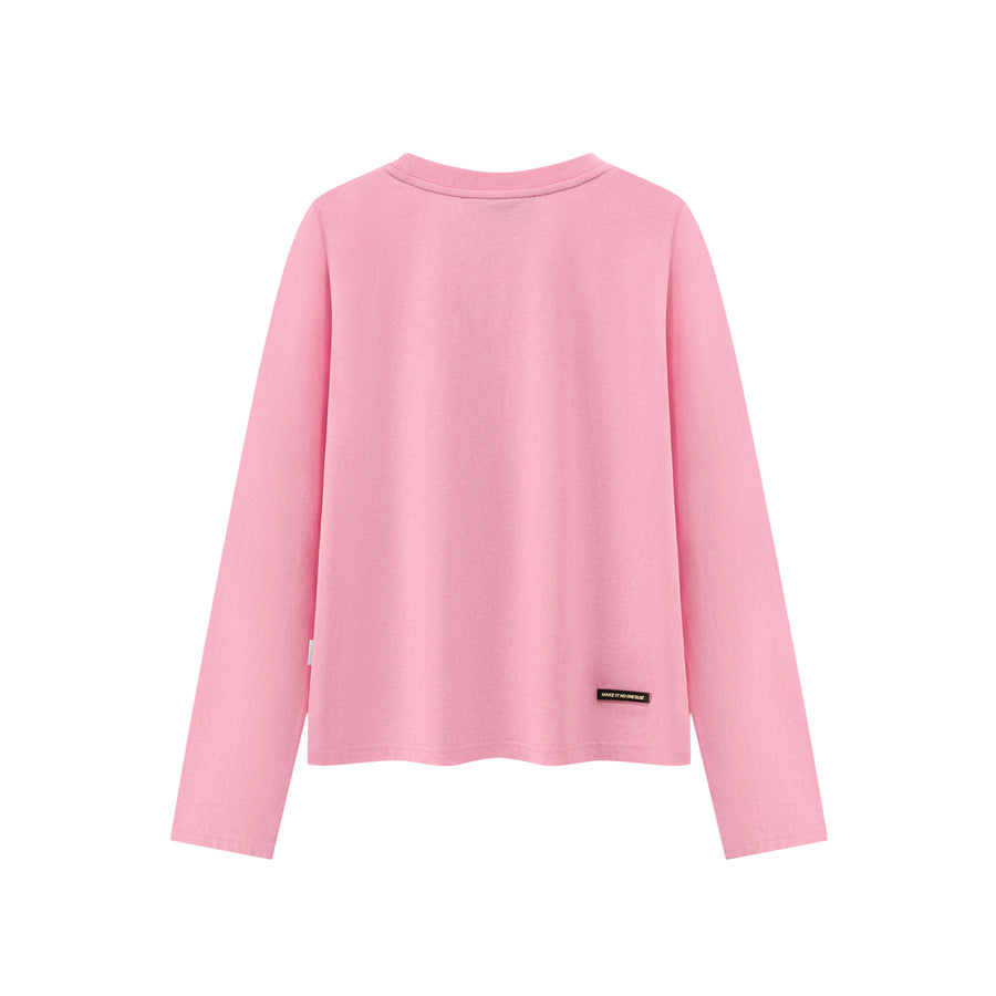 CHUU Basic Vintage Long-Sleeved Top