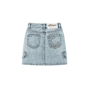 Denim Mini Skirt