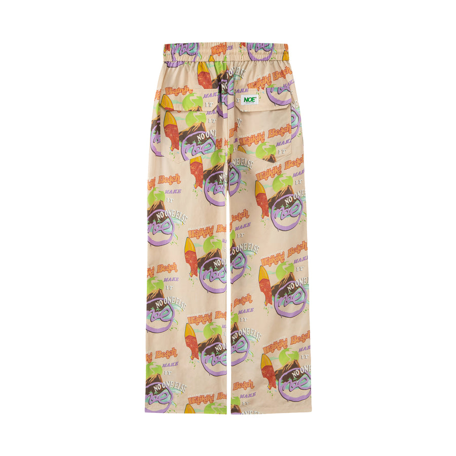 CHUU On The Bright Side Printed Pants