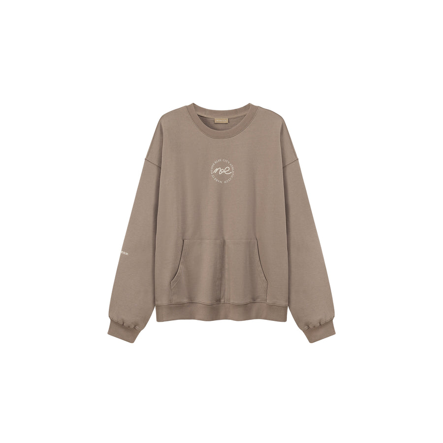 CHUU Athletic Club Pocket Loose Fit Sweatshirt