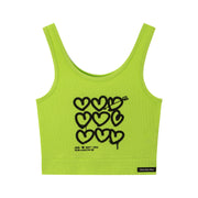 I Can Love You Sleeveless Crop Top