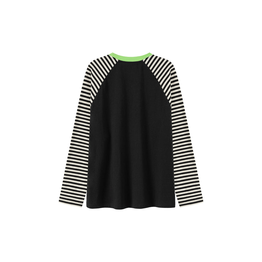 CHUU Contrast Raglan T-Shirt