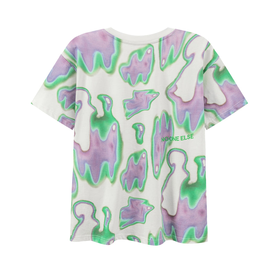 CHUU Outerspace Print Loosefit T-Shirt