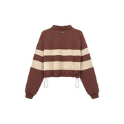 Polo Neck Vintage Sweatshirt