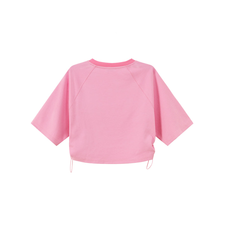 CHUU Raglan Cropped T-Shirt