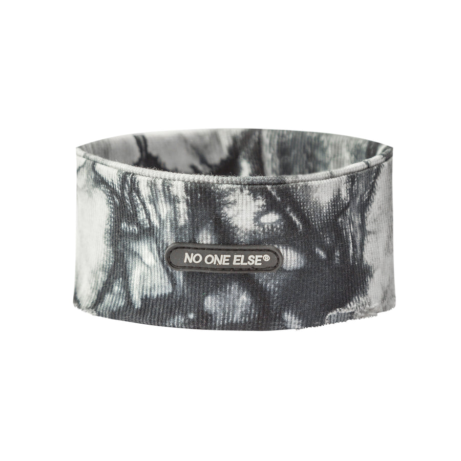 CHUU Raw Hem Tie-Dye Hairband