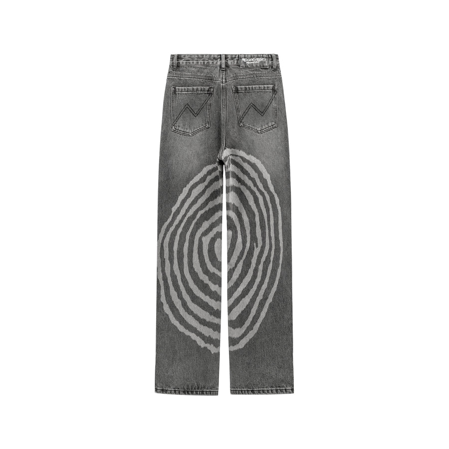 CHUU Noe Cool Design Straight Jeans