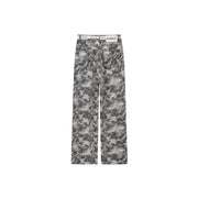 Cameo Printed Jeans Pants