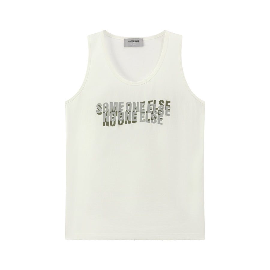 CHUU Somebody You Never Met Sleeveless Top