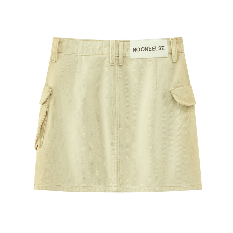 CHUU Cargo Pocket Mini Skirt