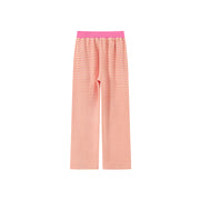 Workday Wind Stripe Wide Casual Pants