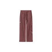 Chuu Lettering Two Way Leg Wide Cargo Pants