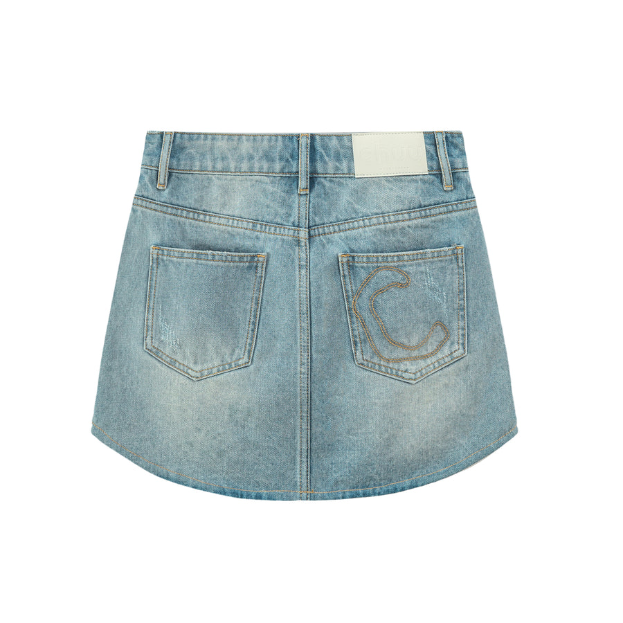 CHUU Inspiration Is All Around You Denim Skirt