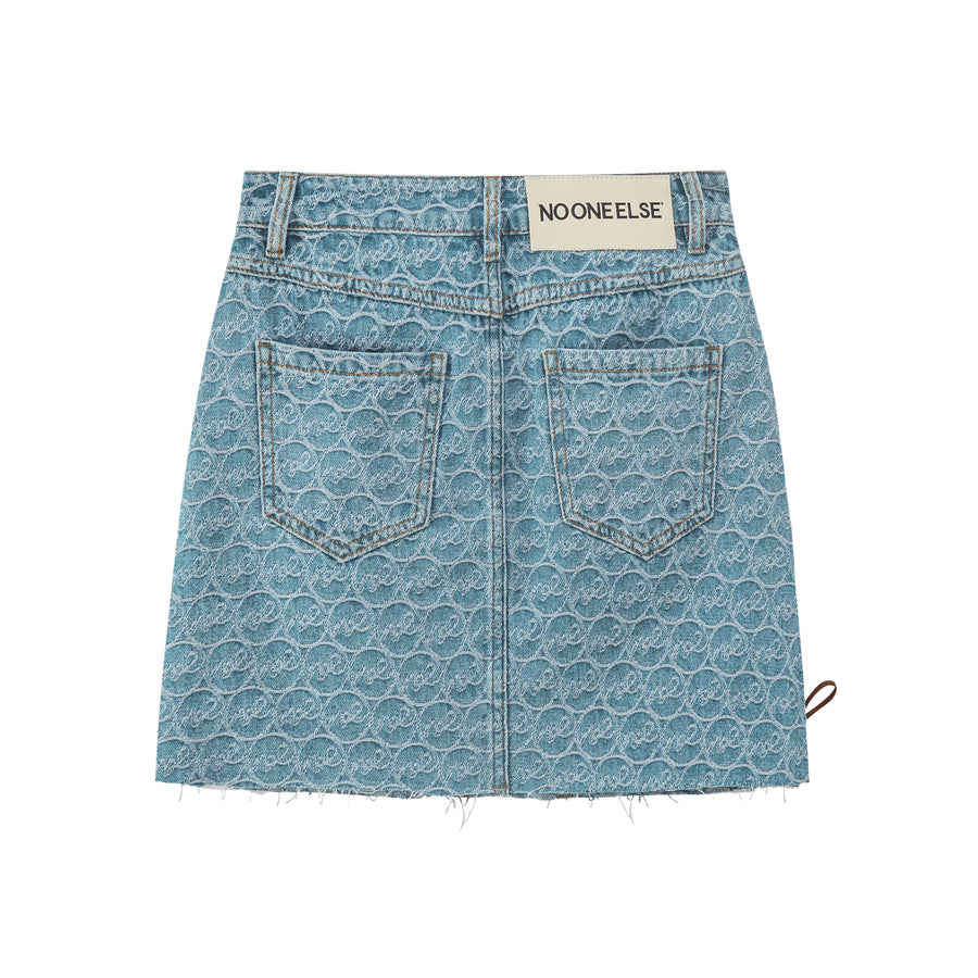 CHUU Where Stories Are Set Denim Skirt