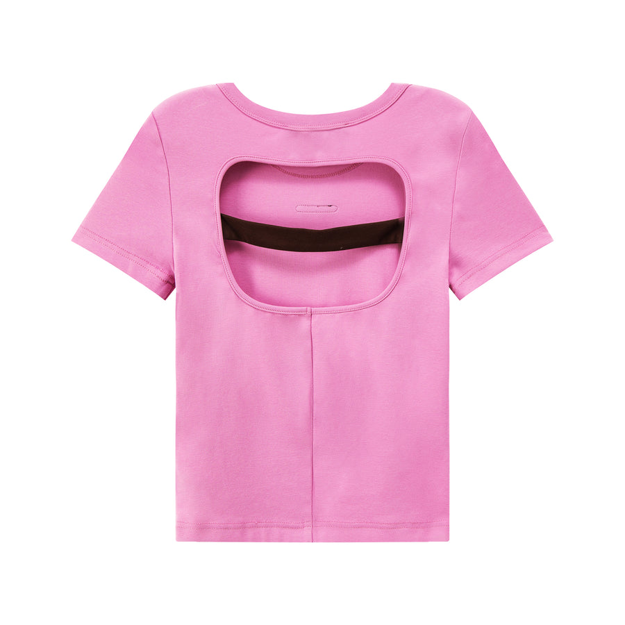 CHUU All Super Cute Cutout Top