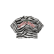 Zebra Cropped Shirt