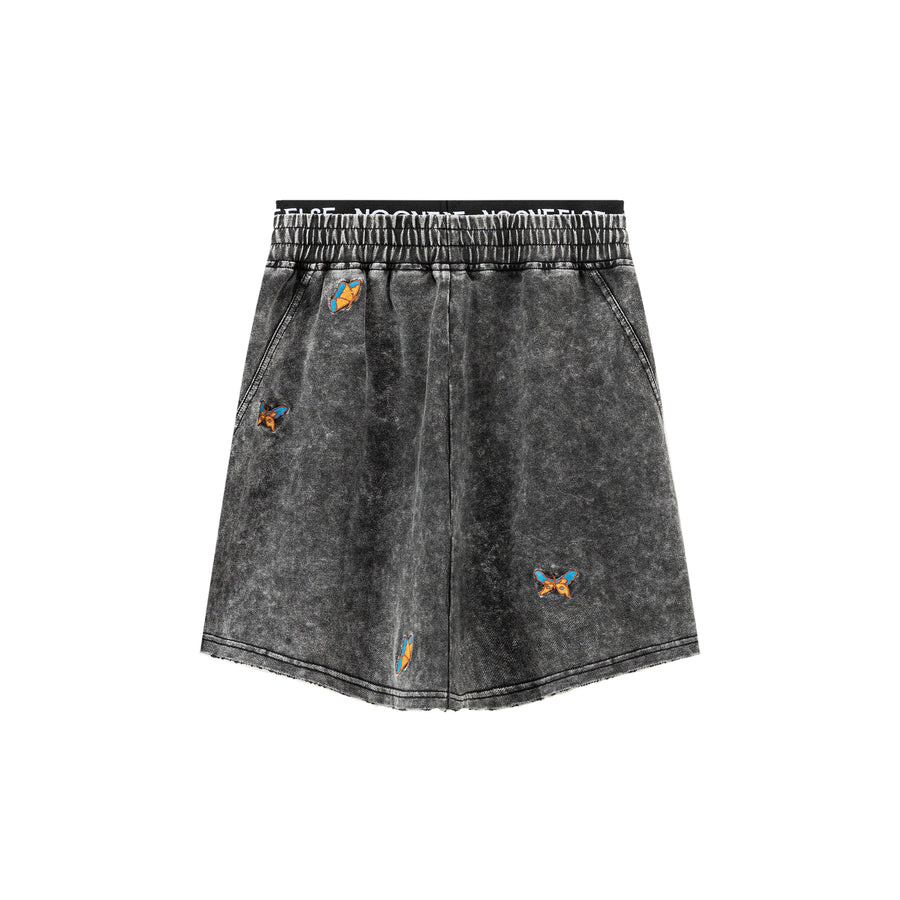 CHUU Banded Butterfly Pocket Shorts