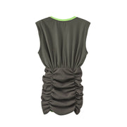 One Epic Day Together Ruched Dress