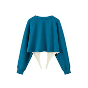 Garter Long-Sleeves Sweater