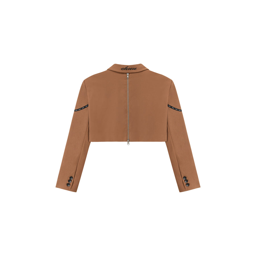 CHUU Two-Button Cropped Jacket