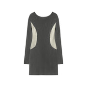 Square Neck Slim Dress