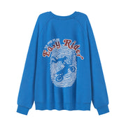 Casual Easy Rider Long Sleeve Sweater