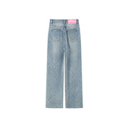 Dahlia High Waist Loose Denim Pants