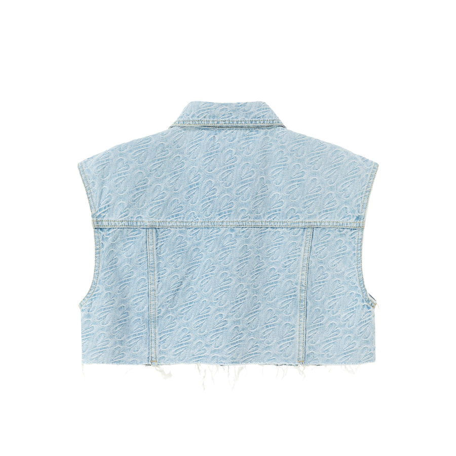 CHUU Loose Fit Denim Vest