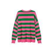 Shine Your Light Stripe Knit Sweater