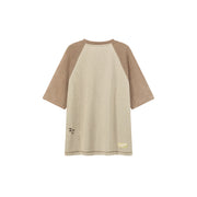 Noe Basic Two Toned Raglan Color T-Shirt