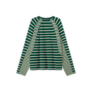 Cut To The Chase Striped Raglan T-Shirt