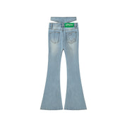 Just A Lullaby Fashion High-Waist Bootcut Jeans