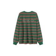 Stripe Color Sweatshirt