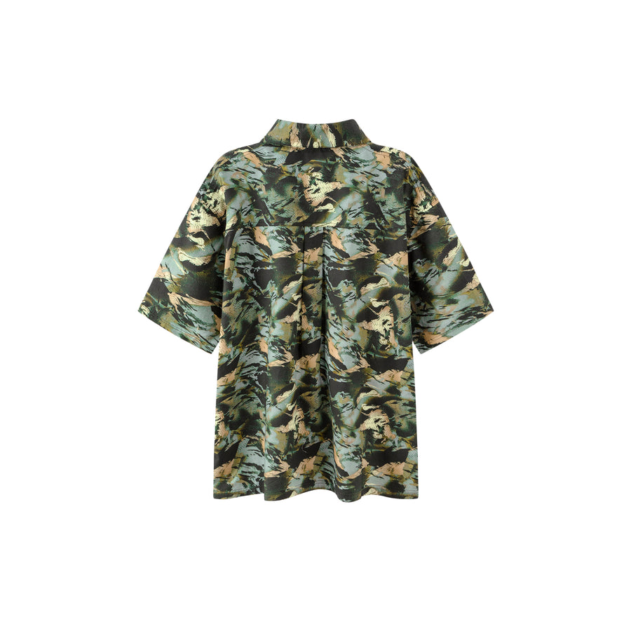 CHUU Camouflage Loosefit Short-Sleeved T-Shirt