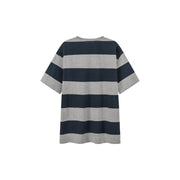 Size Doesnt Matter Striped Loose Fit T-Shirt