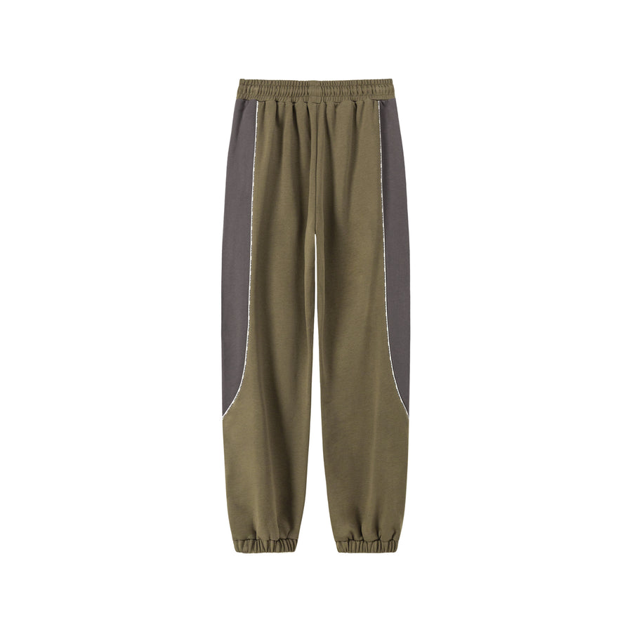 CHUU Contrast Colors Jogger Pants