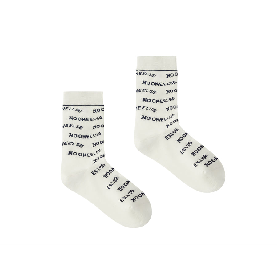 CHUU Noe Logo Socks