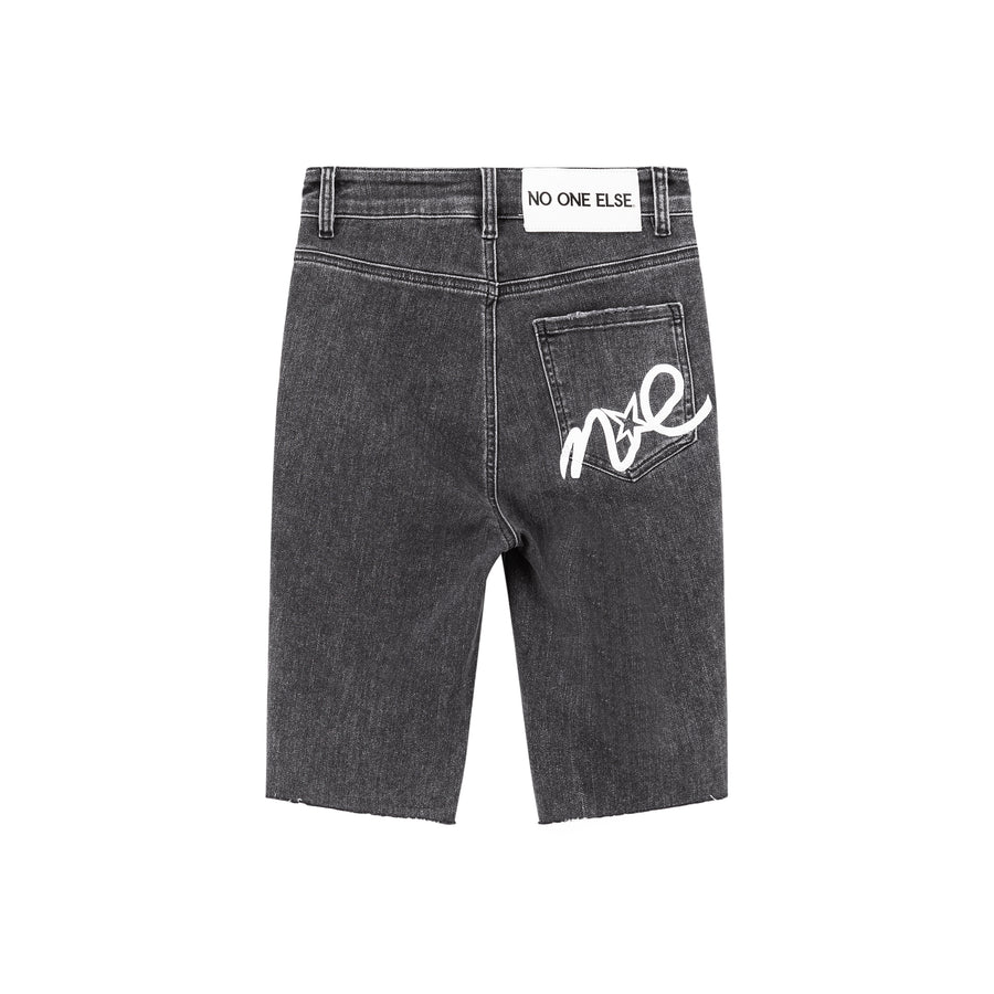 CHUU Slim Denim Shorts